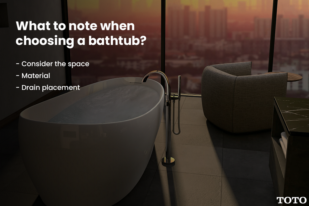What to note when choosing a bathtub bathroom accessories