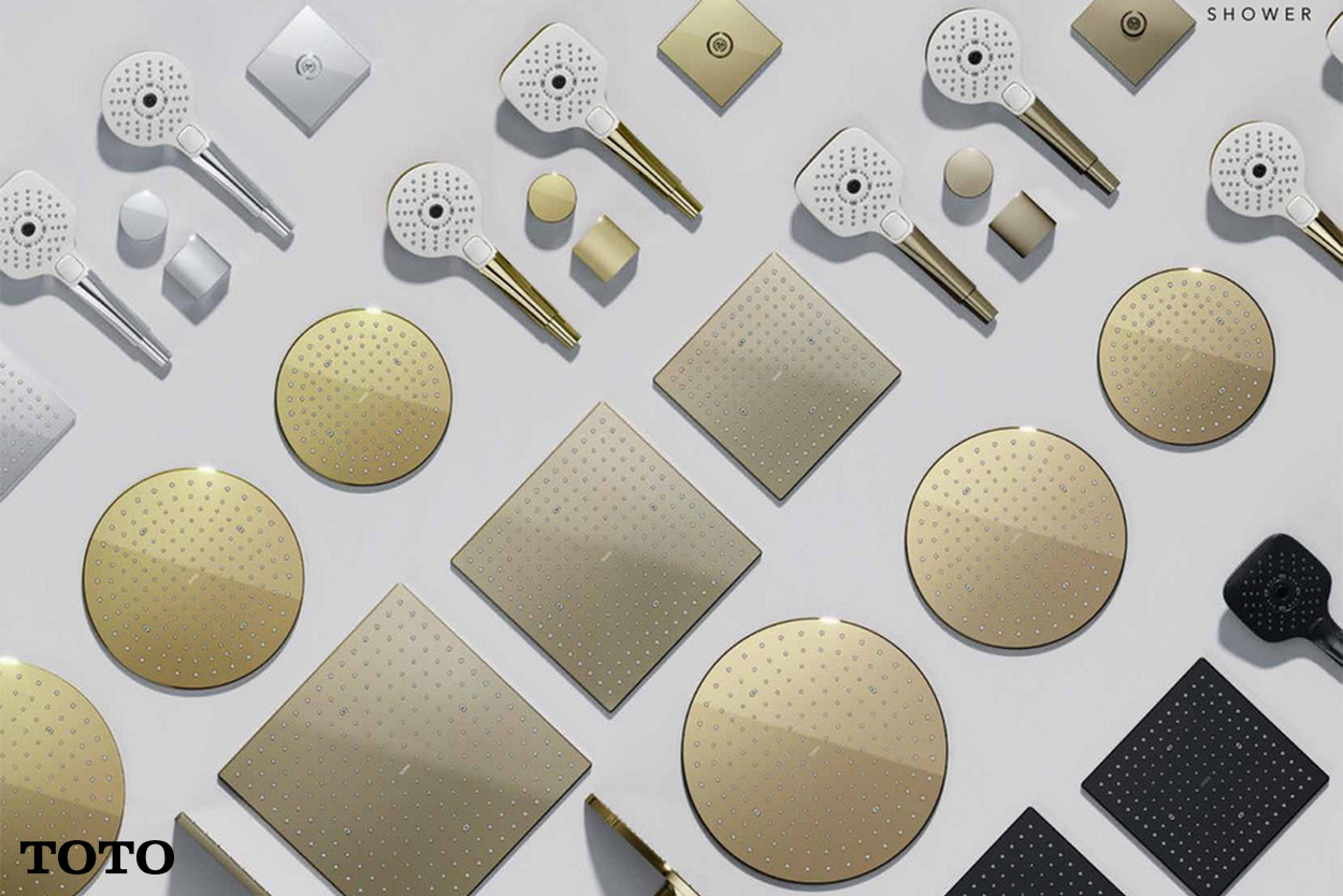 Different types of shower heads
